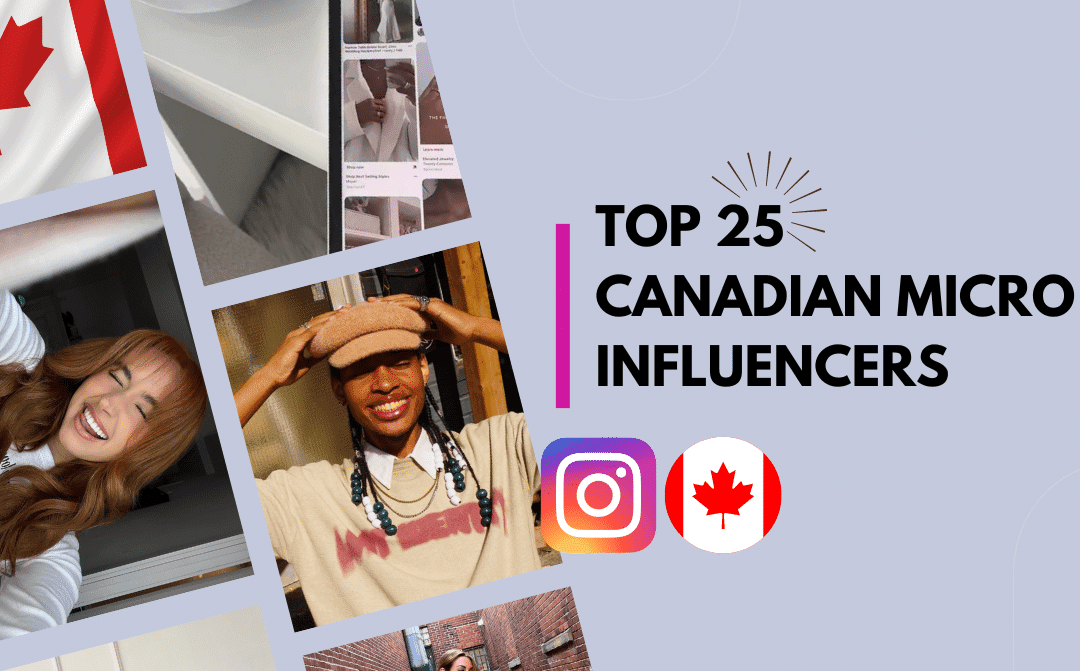 Top 25 Canadian Micro Influencers on Instagram (Sep 2026)