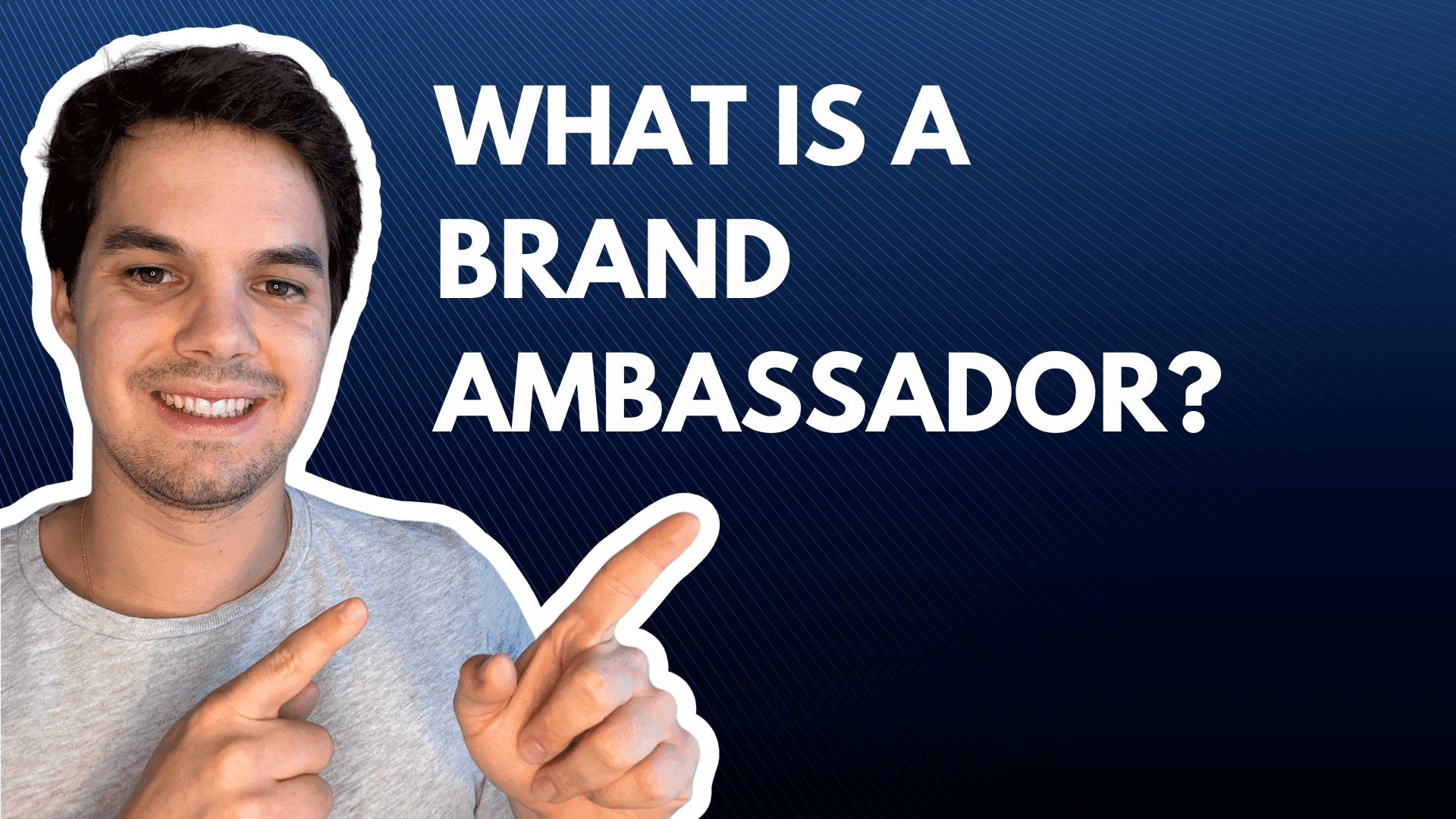 What is a brand ambassador?