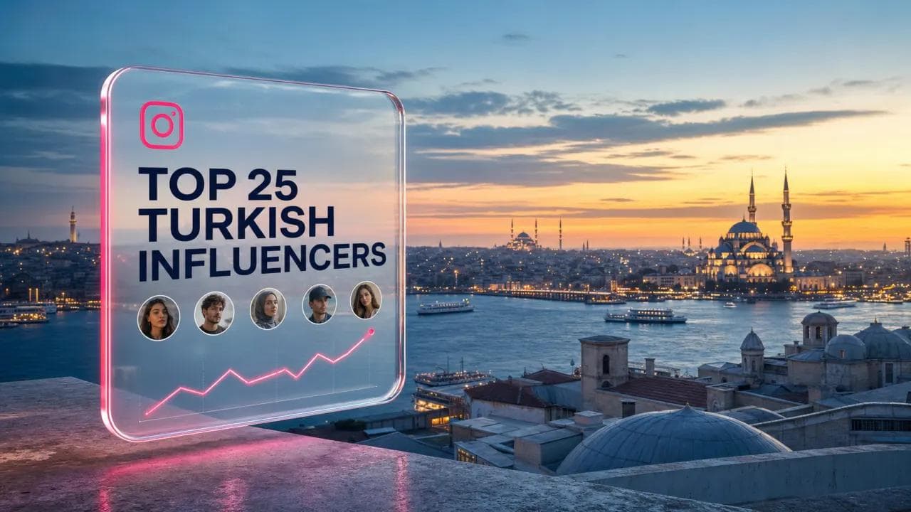 Top 25 Turkish Influencers on Instagram