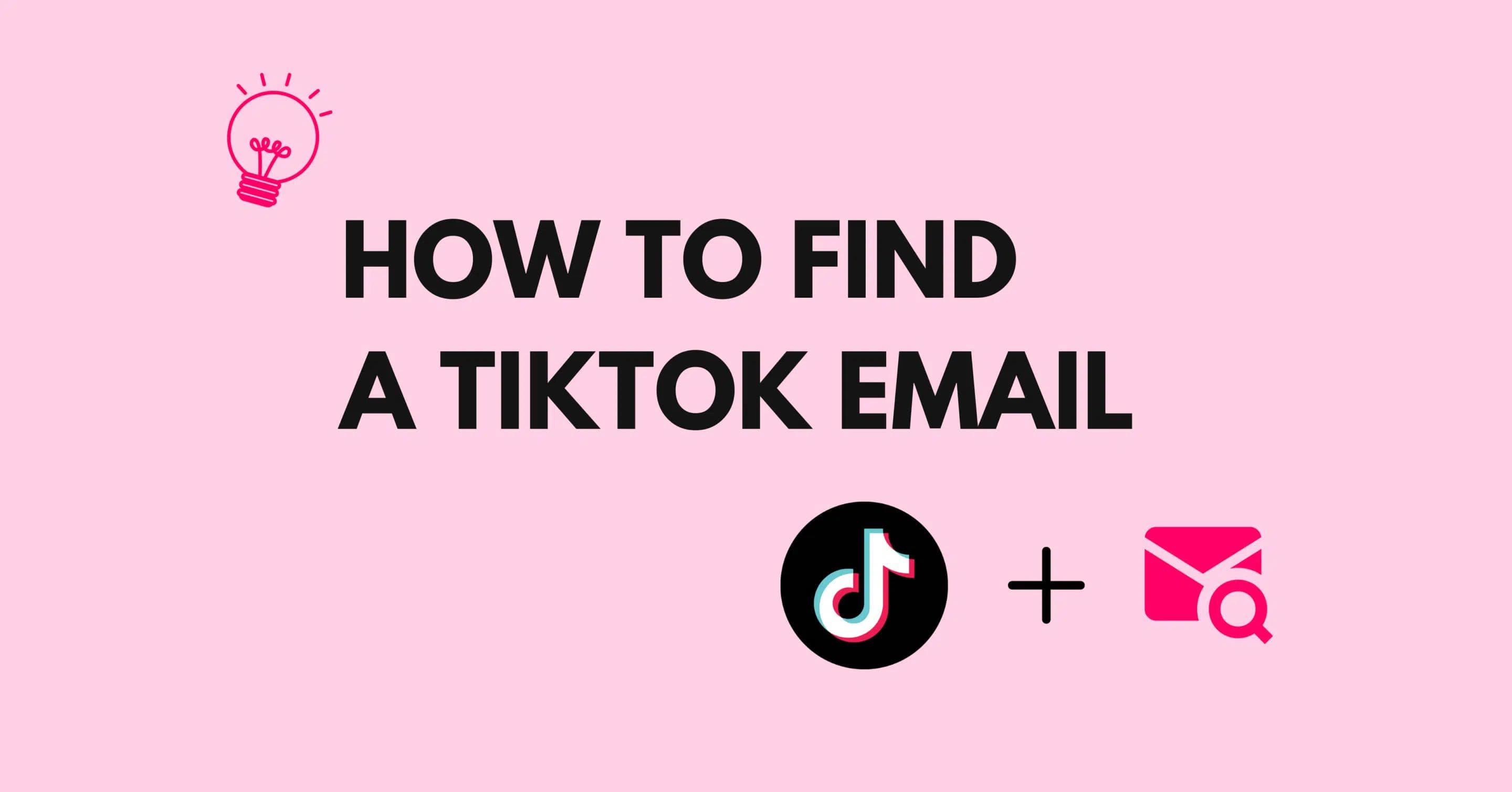 5 easy steps to Find TikTok emails for any influencer (2026)
