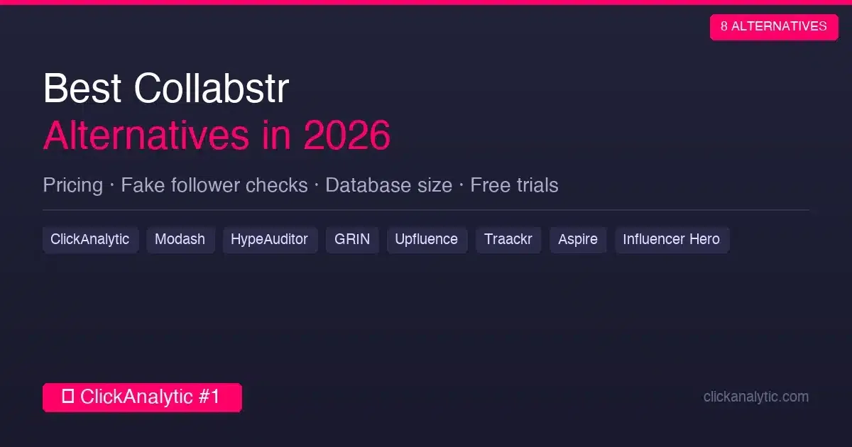 8 Best Collabstr Alternatives in 2026