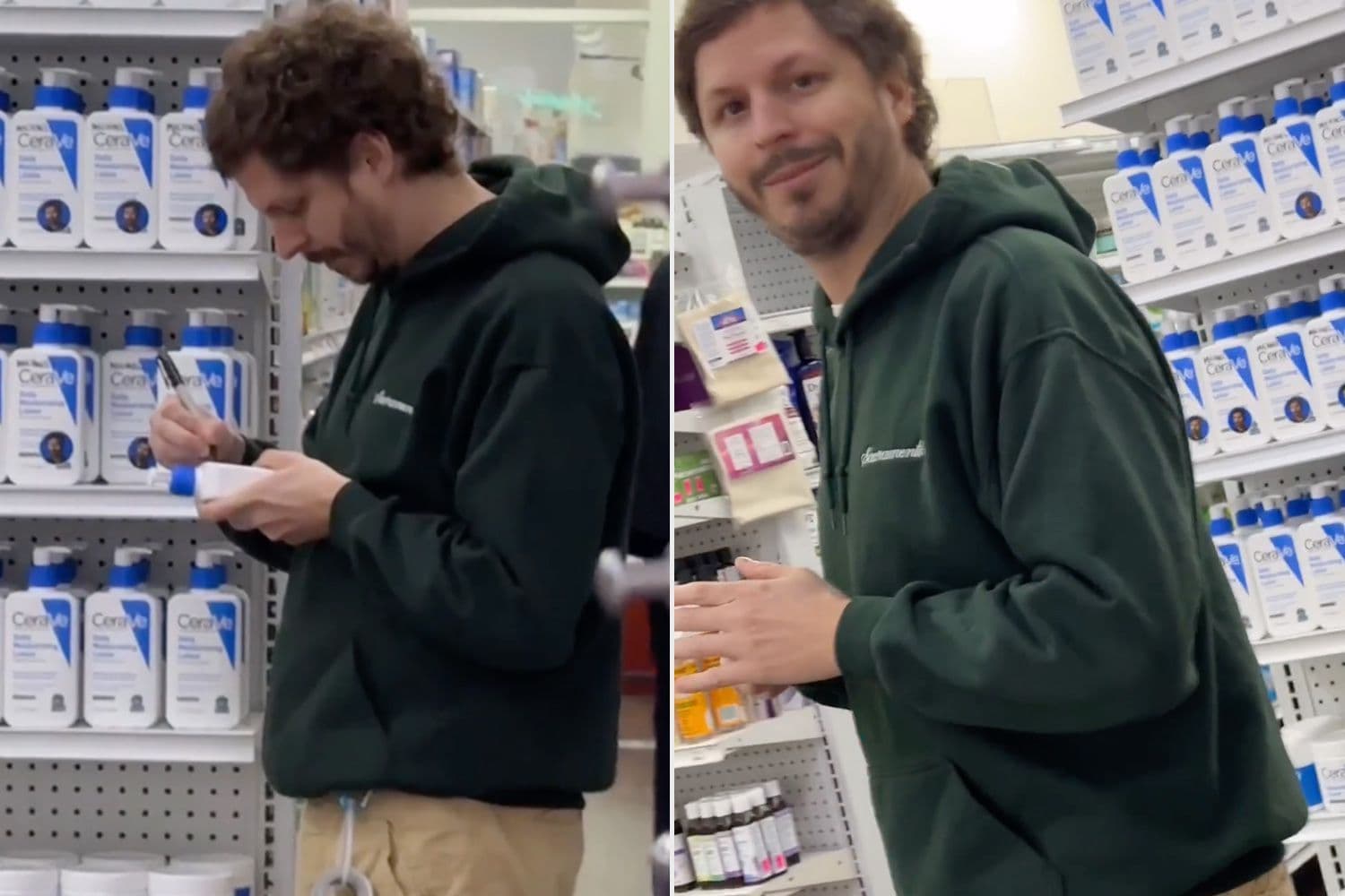 Michael Cera y Cerave