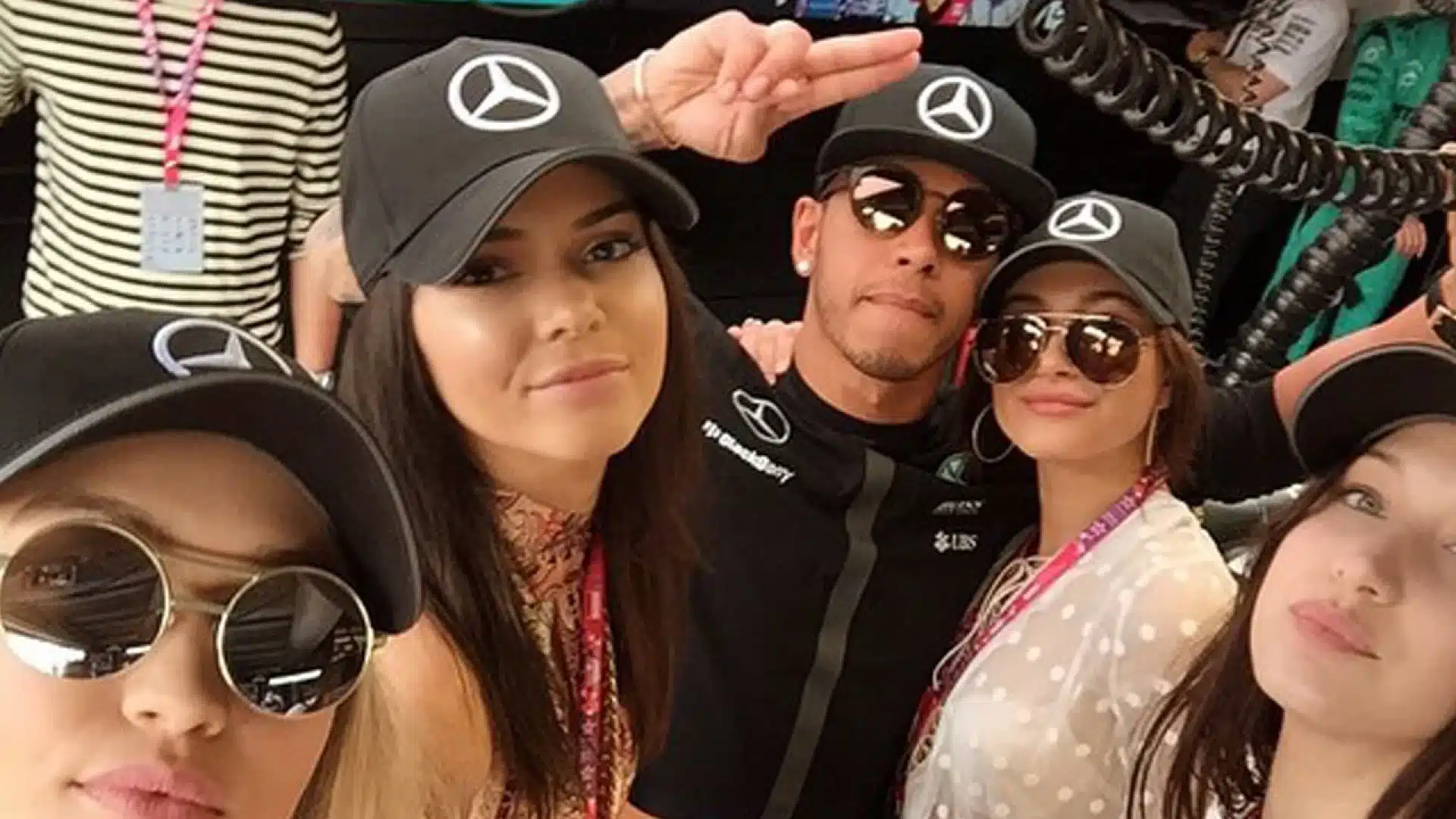 Kendall Jenner x Lewis Hamilton & Tommy Hilfiger