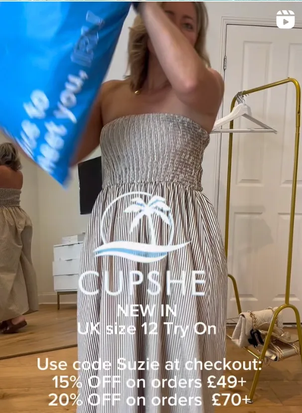 Cupshe creator content