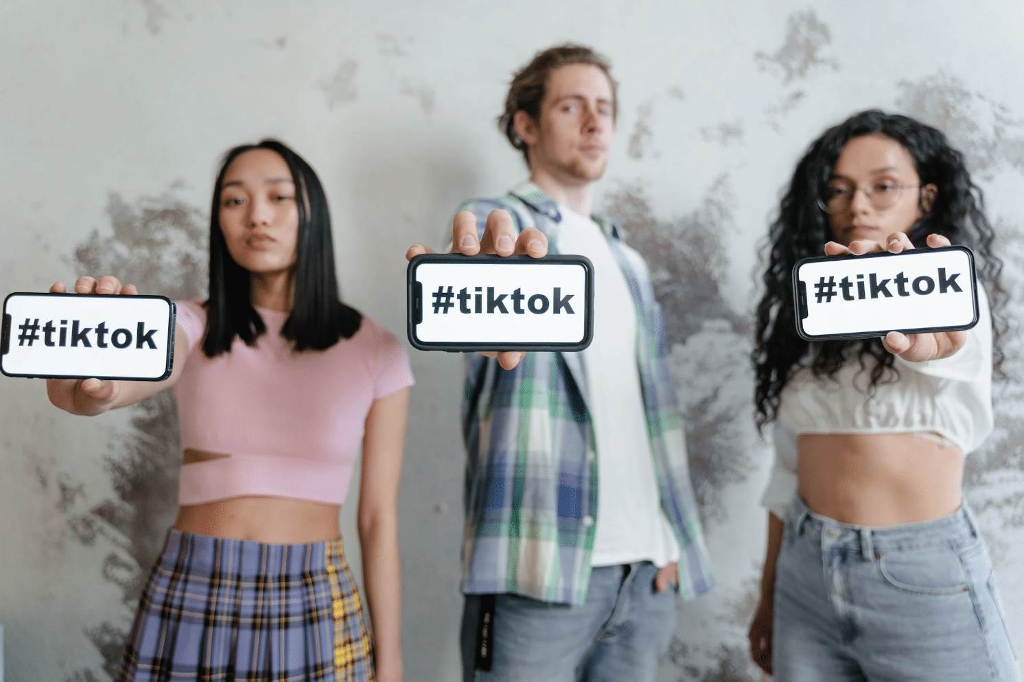 Influencer campaign on TikTok.