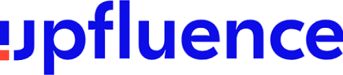 The logo for upfluence.