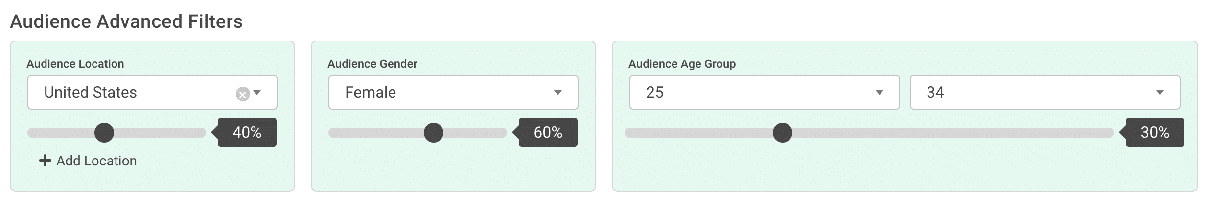 Click Analytic audience filters for Instagram influencers. 