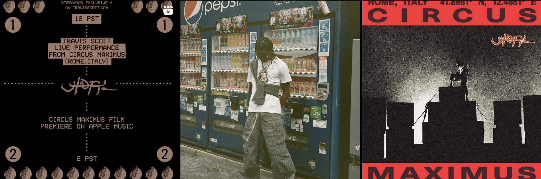 A picture of a man and a woman in front of a vending machine.