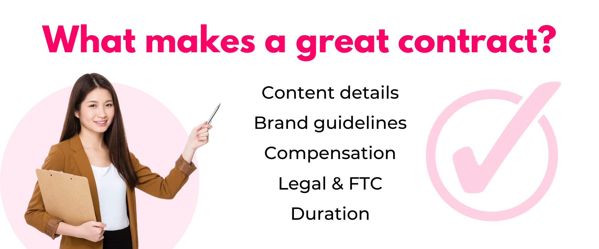 What makes a great contract?.