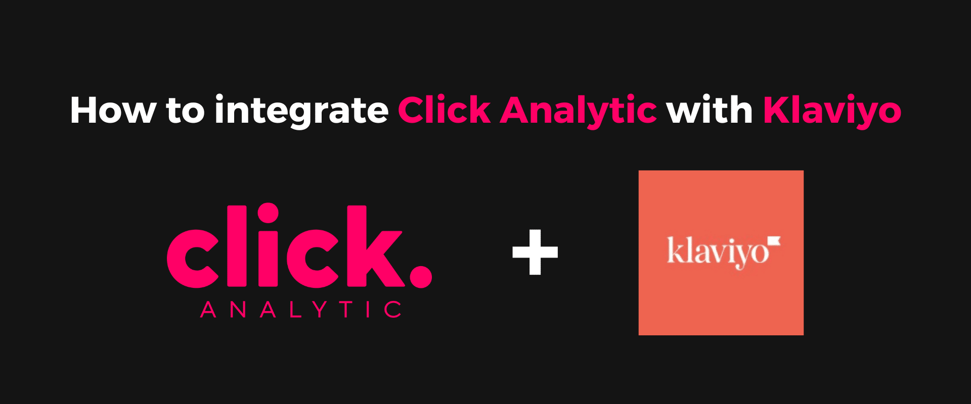How to integrate click analytics with kanyy.