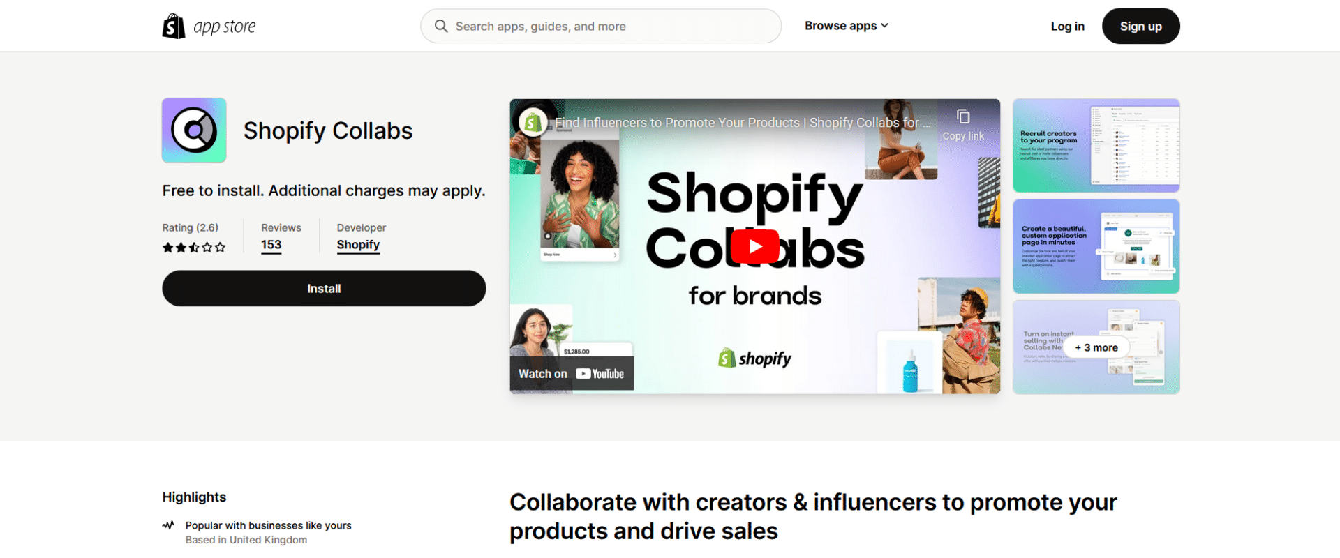 A shopify website with the words shopify colors.