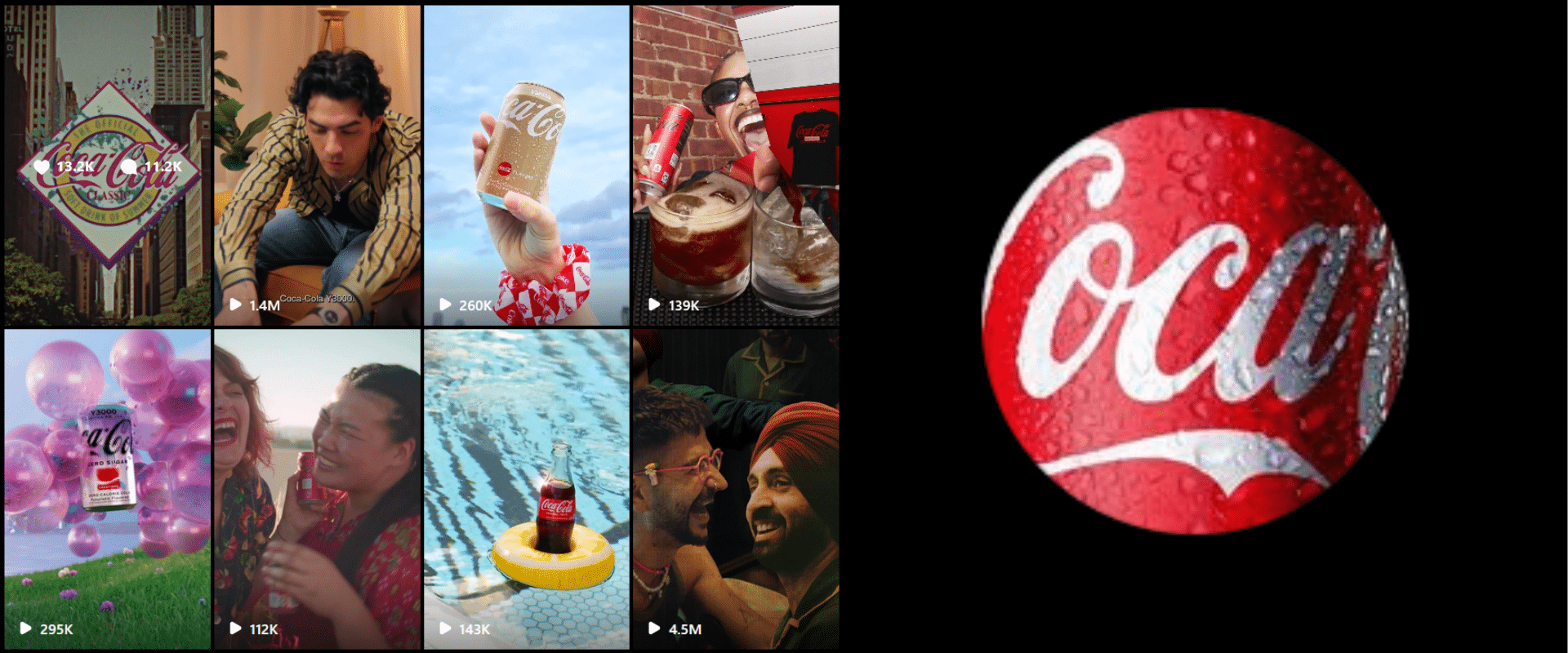 Coca cola's new ad campaign.