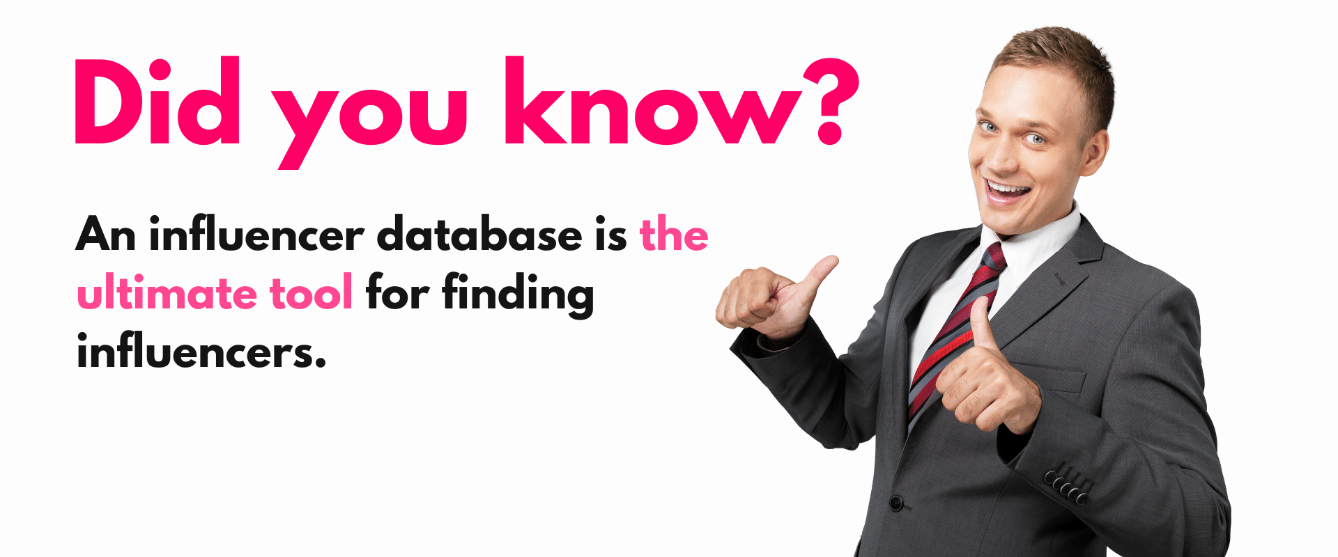 Did you know an influencer database is the ultimate tool for finding influencers?.