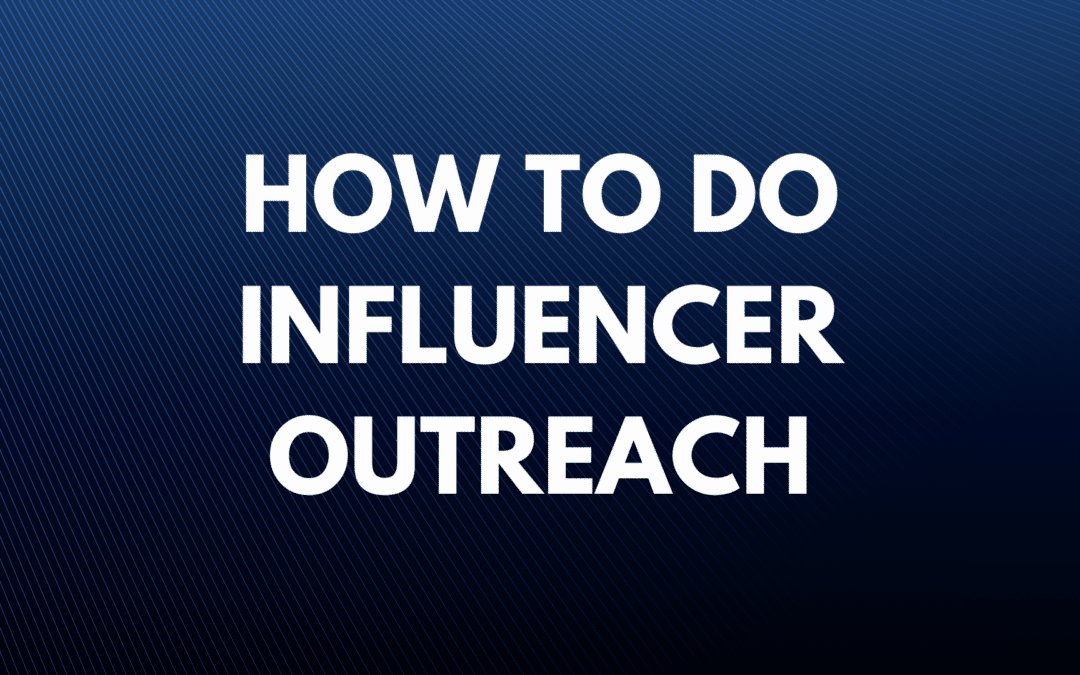How to do influencer outreach with free tools