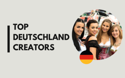50 Top influencers in Deutschland