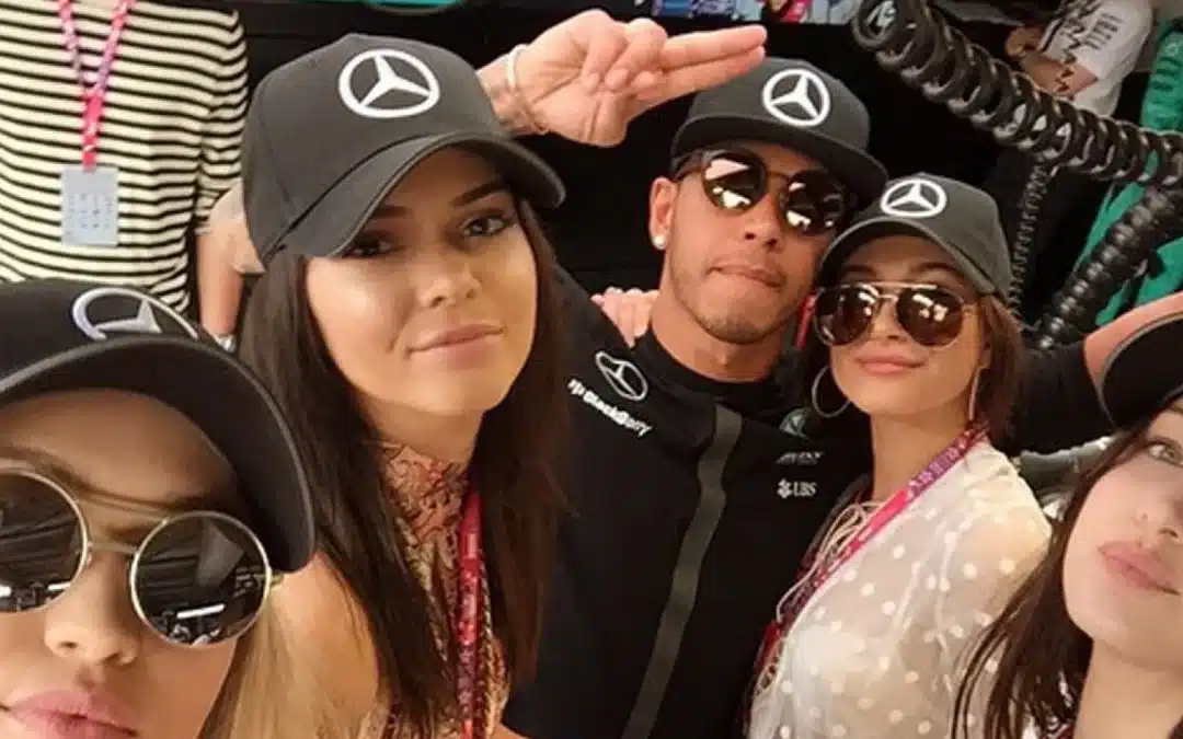 Kendall Jenner x Lewis Hamilton & Tommy Hilfiger