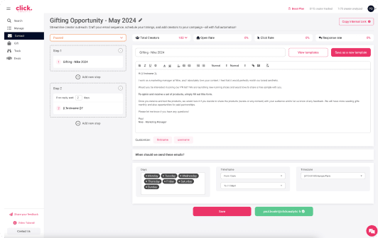 Click Analytic: Influencer Marketing Platform For Ecom Brands 17 focus 02 mobile, from Click Analytic an influencer marketing platform