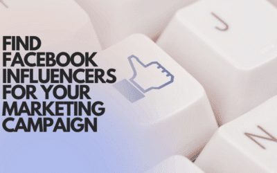 Find Facebook influencers for your marketing campaign