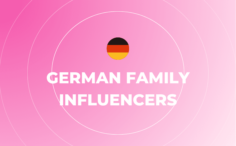 Influenciadores de la familia alemana