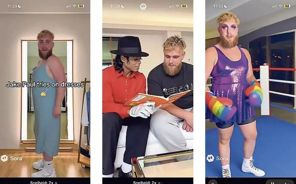 deep fake jake paul sora investment