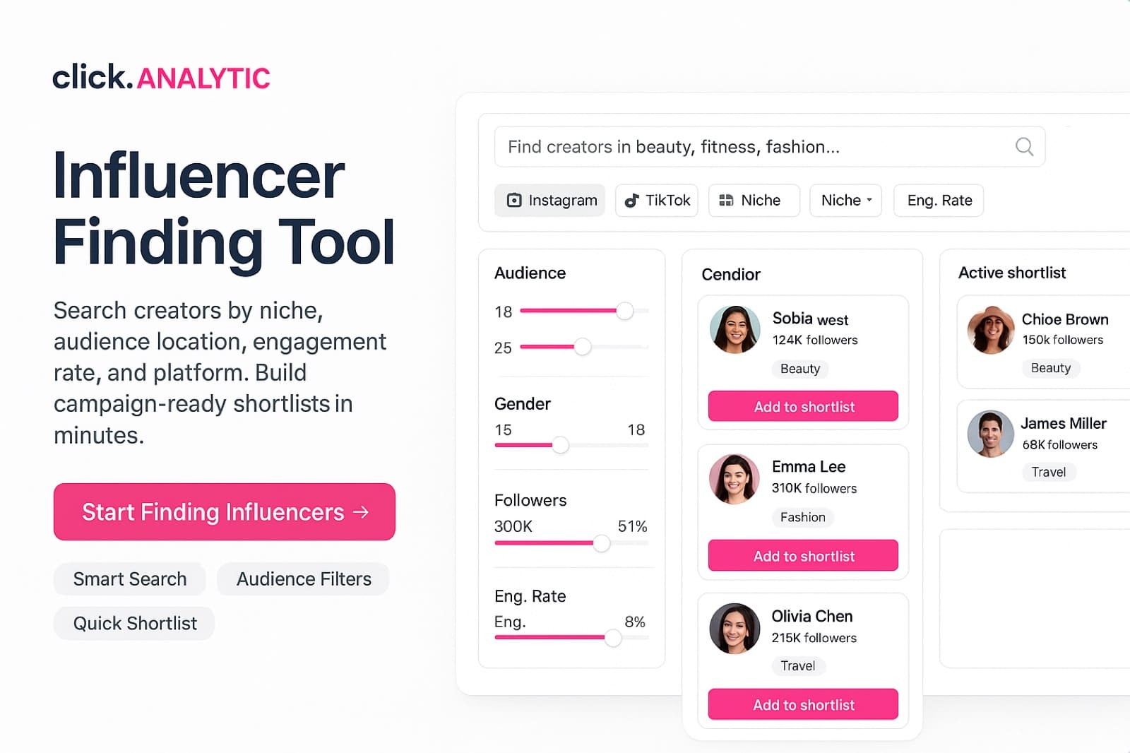 Influencer Marketing Solutions 7 Restaurant creator workflow view